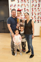 José Antonio Rivero, Camila Rivero, Olivia Rivero, Pepe Rivero y Sara Torres