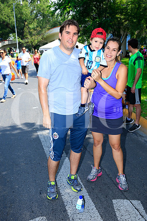 Andrés Hermosillo, Javier Hermosillo y Carolina de Hermosillo