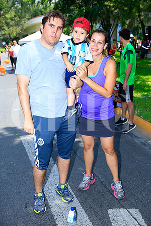 Andrés Hermosillo, Javier Hermosillo y Carolina de Hermosillo