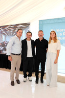 Carlos Martínez, Gerardo Ortiz, Bernardo Pozas y Ana Cris Estrada