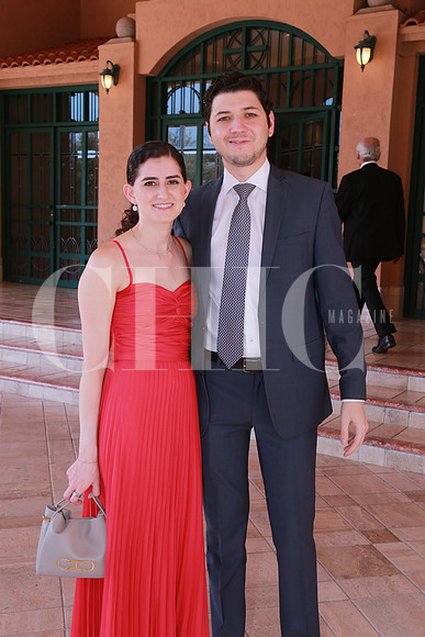 Lucy Treviño y Carlos Elizondo