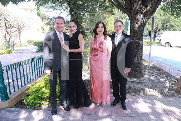 Manuel Calvillo, Susana Calvillo, Rosario de Quintanillla y Gabriel Quintanilla