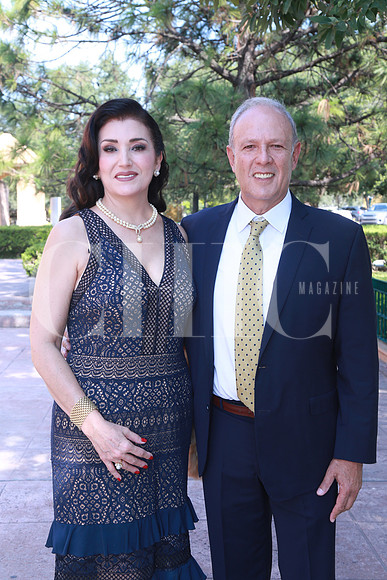 Mónica Hernández y Luis Enrique Villaseñor
