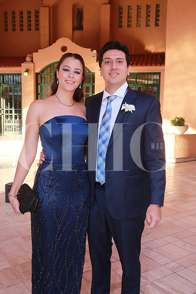 Paola Vaena y José Ángel Chapa