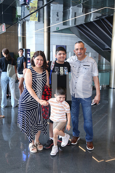 Elida Ortega, Iker Lizcano, Adrián Lira y Adrián Lira