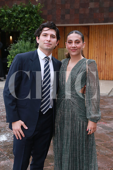 Piero Amodio y Fernanda Villarreal