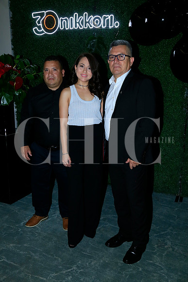 Emiliano Díaz, Selene Silva y Marco Rivera
