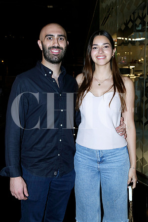 Andres Assam y Daniela Páez