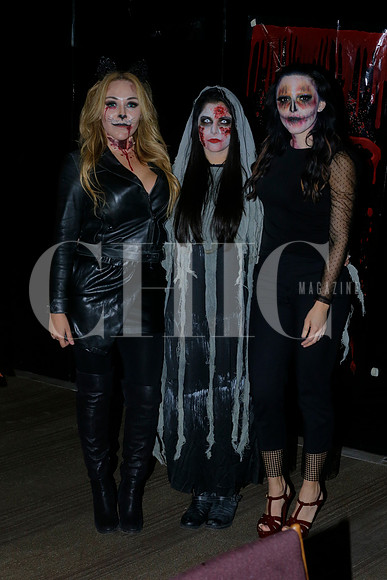 Cheril Gonzalez y Abigail Carrillo de Garza y Samantha de la Rosa