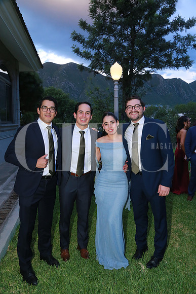 Luis Samaniego, Andrés Álvarez, Fernanda Parra y Jorge Soto (2)