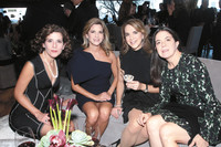 Claudia Yarte de Fernandez, Maqui Reyes de Garza,Carmen Garza T de Salinas y Alejandra Clariond