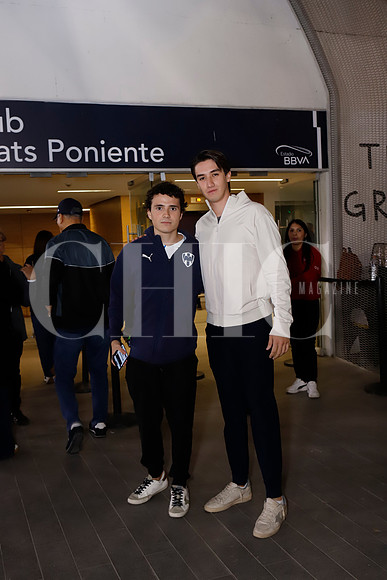 Alberto Elizondo y Sebastian Garza