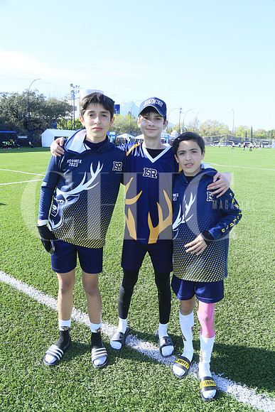 Patricio Moreno, Daniel Marroquin y Miguel Garza