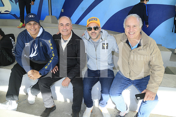 Adán Sánchez, Flavio Martínez, José Cantú y Alejandro Pérez