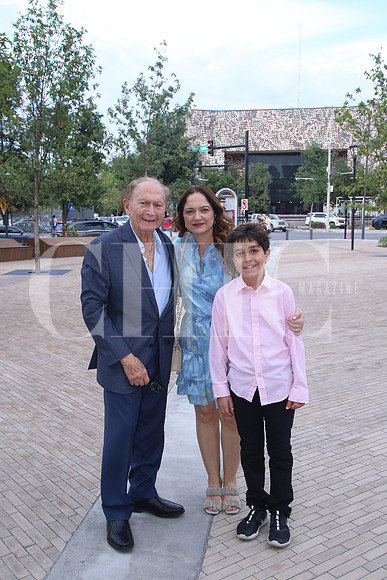 Nazario Assad, Karina Assad y Sebastian Manllo