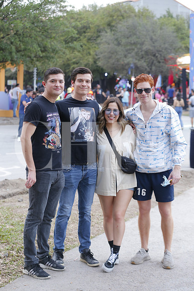 Axel Roman, Manuel Hernandez, Pamela Perez y Rufo Paredes 2