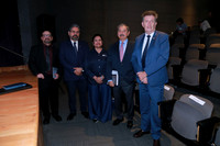 Alberto Barrera, Víctor Alejandro Espinoza, María del Socorro Arzaluz, Natividad González Parás y Pierre Raynaud (2)