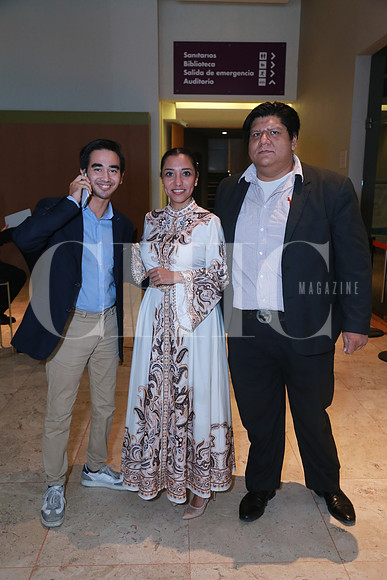 Gabriel Osorio, Patricia de la Cruz y Roberto Hahn (2)