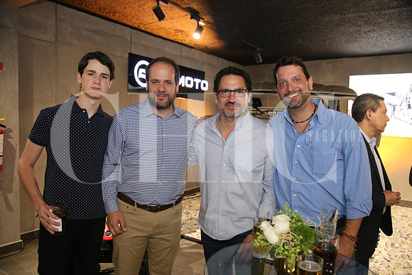 Andres Quintana, Fernando Quintana, Alejandro Bujanos y Alberto González