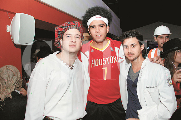 Esteban Chuasbert, David Camacho y Adrián Ruiz-Sánchez