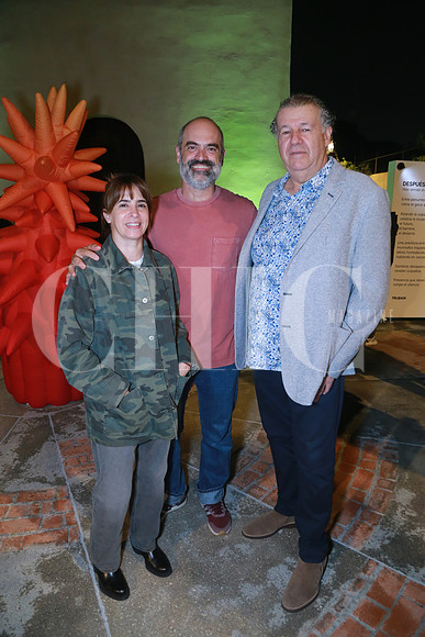 Cordelia Portilla, Owaldo Zurita y Fernando López (2)