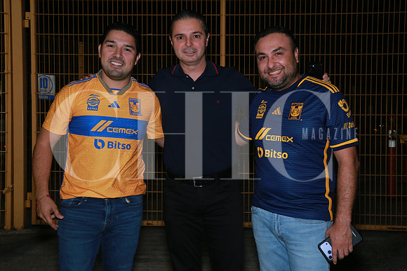 Fernando Aguirre, Pedro Arce y Fernando Menchaca