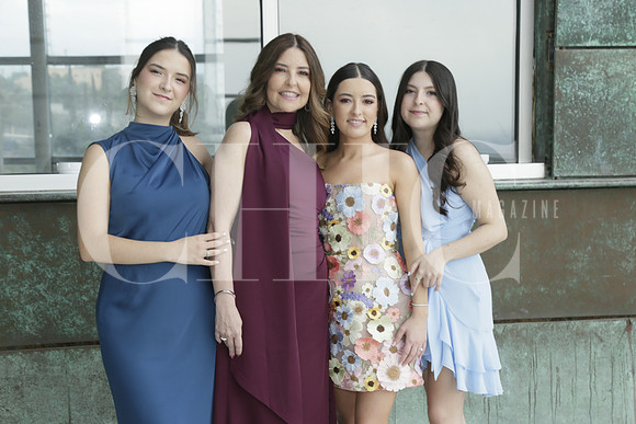 Carol Villarreal, Norma Martínez, Priscila Villarreal y Alexa Villarreal (2)