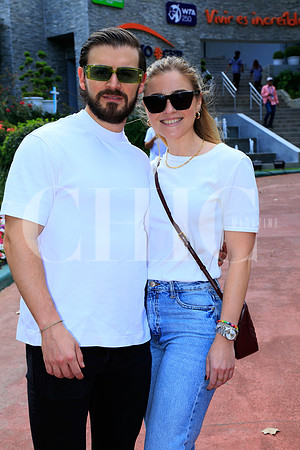 Eduardo de la Garza y Luisa Fernanda Treviño