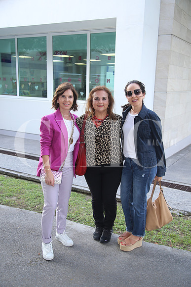 Alma Vargas, Claudia González y Analicia Charles