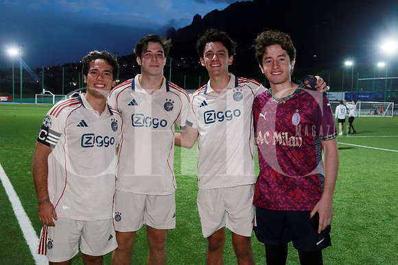 Axel Álvarado, Tiago Bellavista, Yñaki Vidaurri y Giancarlo Marasco