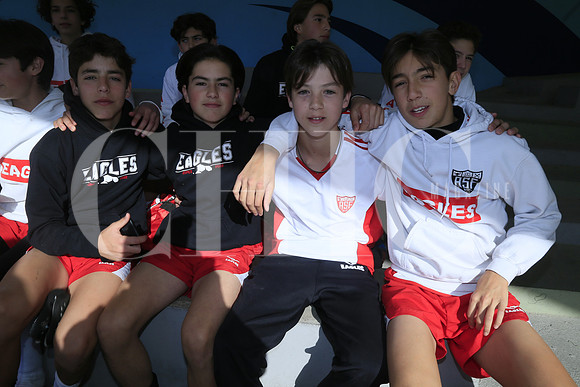 Diego Tonda, Mateo Páez, Luis Felipe Salas y Luis Alfonso Lugo