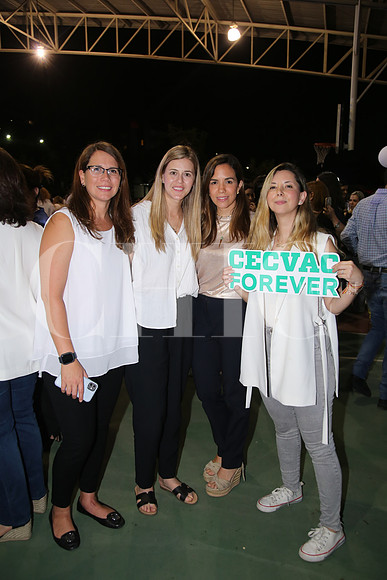 María Martínez, Paulina Salazar, Valeria Villarreal y Mariel Ferández