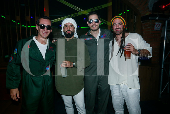 Roberto Cepeda, Gabo de la Garza, Manolo Quintanilla y Raul Vargas