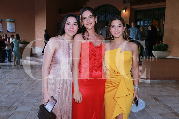 Valeria Mantilla, Marina Vázquez y Pamela Javeli