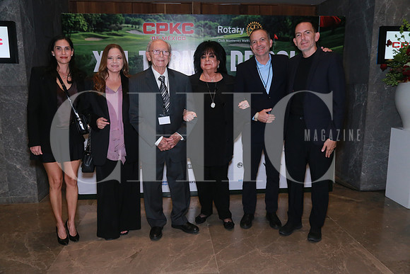 Cristina González de Assad, Karla Assad, Nazario Assad, Emily Canavati de Assad, Alberto Assad y Daniel Assad