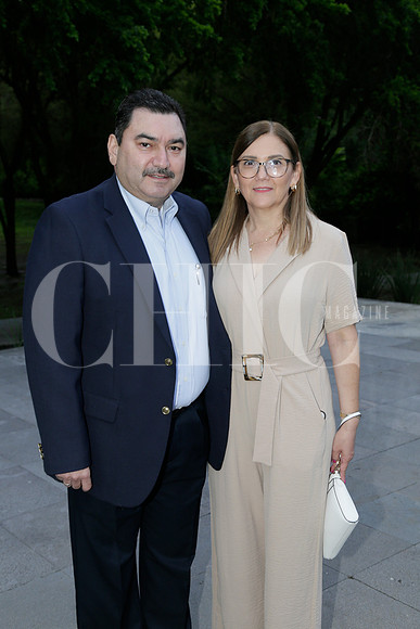 Irán Ramírez y Adriana Barrera