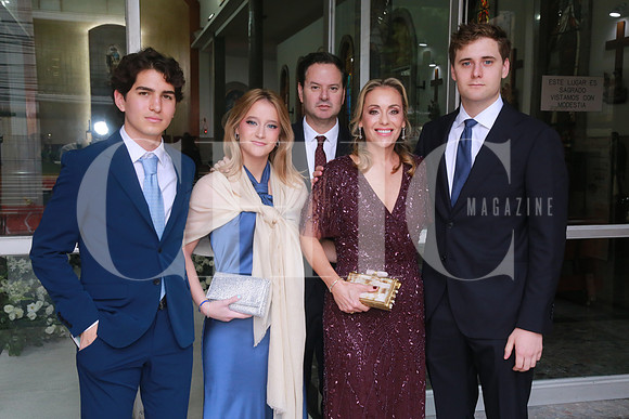 Alex Anaya, Ela Russeau, Carlos Russeau, Daniel Russeau y Analia García