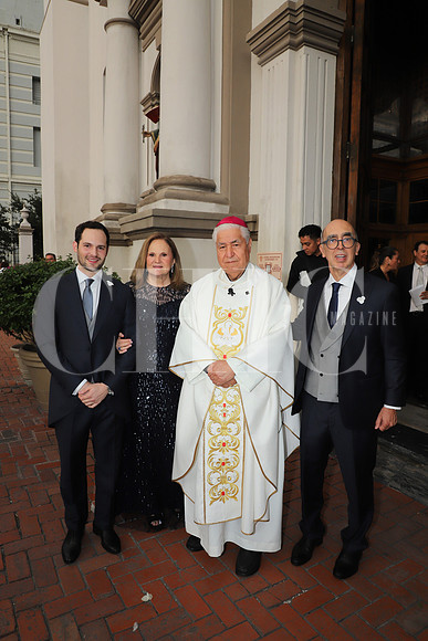 Santiago Canales, Celina Lankenau de Canales, Rogelio Cabrera y Marcelo Canales 1