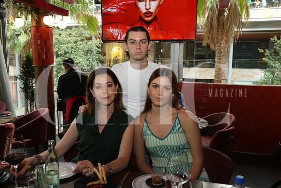 Fabiola Estefanoni, Jorge Grilo y Fabiola Grilo