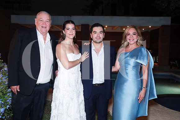 Fernando Noyola, Diana Coindreau, Fernando Noyola y Cristy Pérez de Noyola