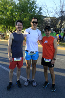 Eduardo Sosa, Patricio Madero y Raúl Flores