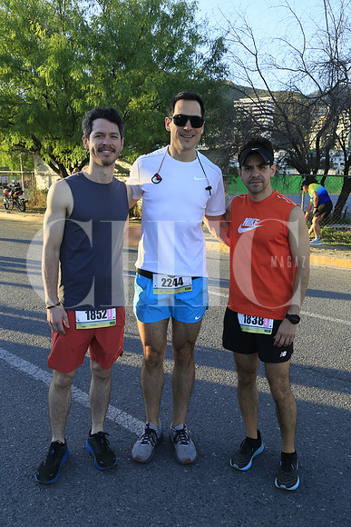 Eduardo Sosa, Patricio Madero y Raúl Flores