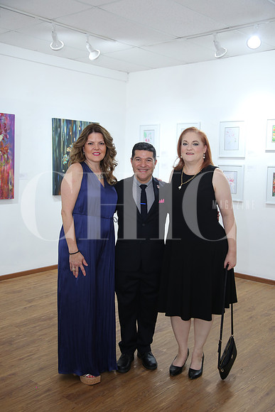Cristina Villarreal, Joel Flores y Verónica Russek