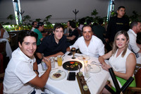 Mauricio Gamez, Marcelo Gamez, Jorge Gamez y Tania Lozano