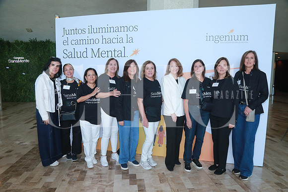 Josefa Guzmán, Isabel Canavati, Macarena de Treviño, Claudia Canavati, Verónica Martínez, Cristina Canavati, Tutuy Escamez, Miriam Sada Carmen Jasso y Gabriela Jaime (2)