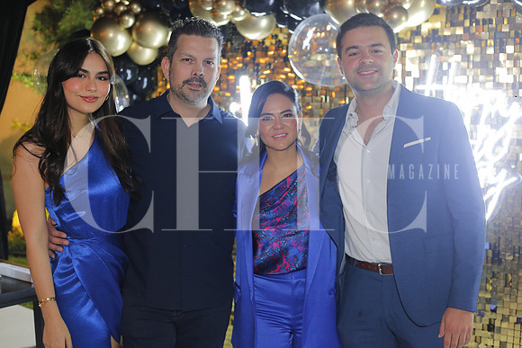 Laila Garza, Ricardo Garza, Laila Kamar y Francisco Herrera 2