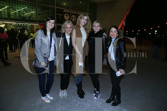Cristina Martínez, Isabel Gaméz, Rossana Miroslavich, Dany Chamorro y Gaby Vaqueiro