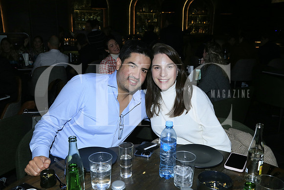 Eugenio Fernández y Marcela González