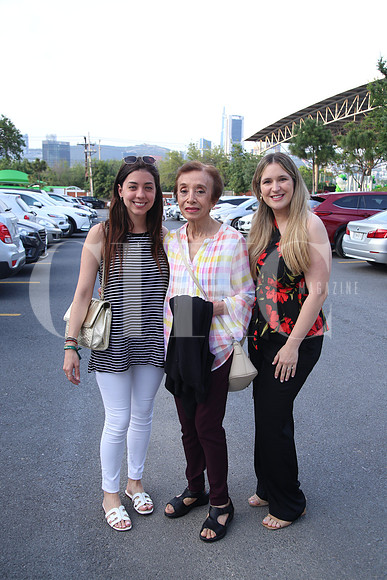 Mariana Martínez, Lupita Campos y Valeria Villarreal