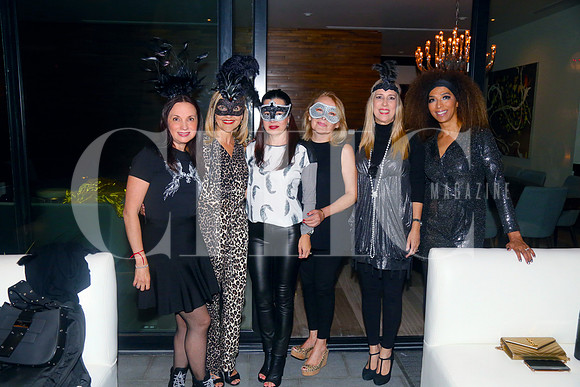 Mónica Contreras, Mónica Buerón de Villarreal, Daniela Cavazos, Luly de Lizaola, Elsa Gutiérrez de Villarreal y Jackie Meiner